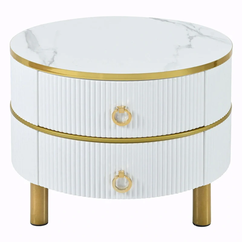 Nesting Coffee Table Set with 2 Drawers