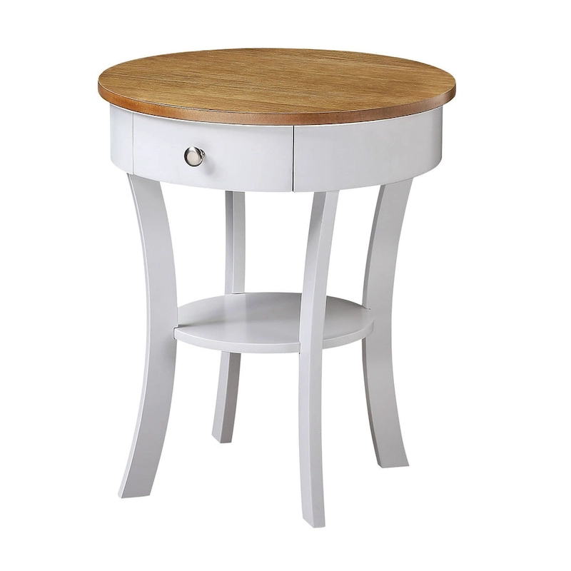 Convenience Concepts Classic Accents Schaffer 1 Drawer End Table with Shelf