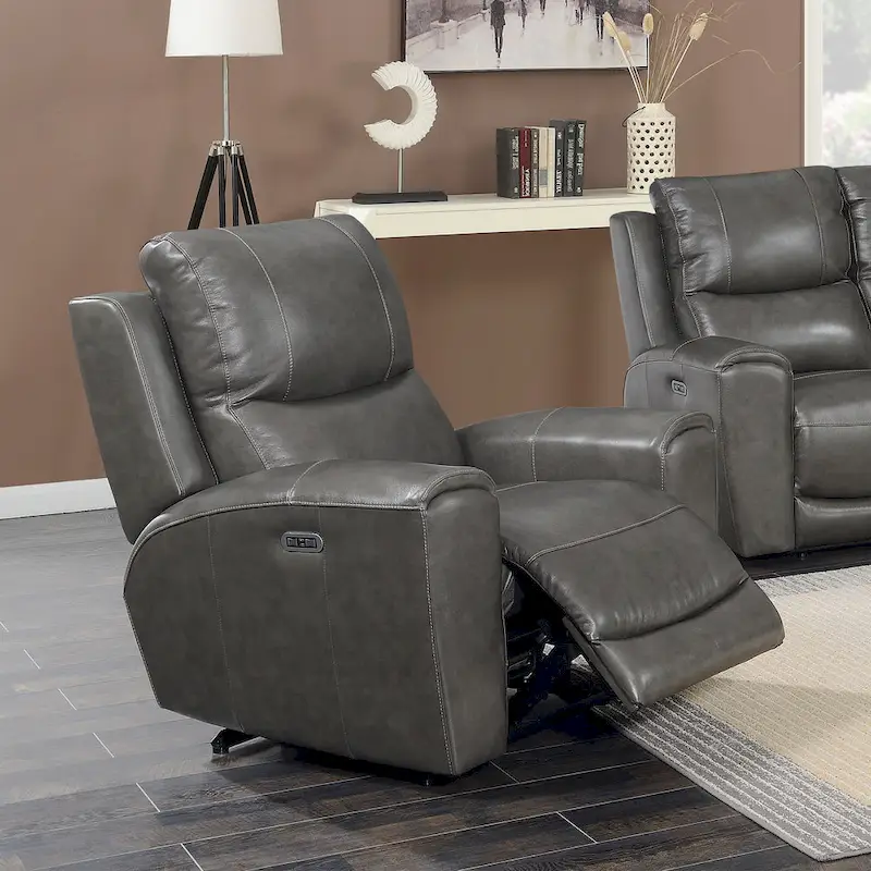 Steve Silver Fyti Top Grain Leather Power Reclining 3-piece Set
