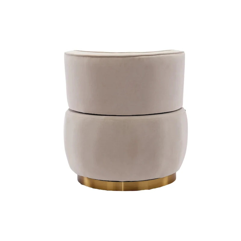 360 Degree Swivel Cuddle Barrel Accent Chair