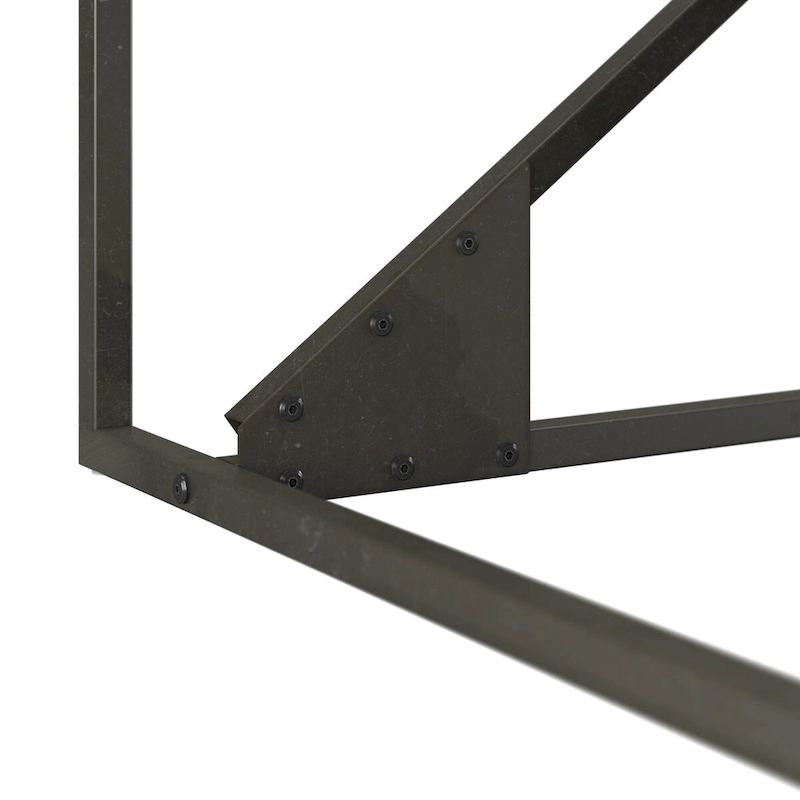 Bush Furniture Refinery 62W Industrial Desk, Large Home Office Desk