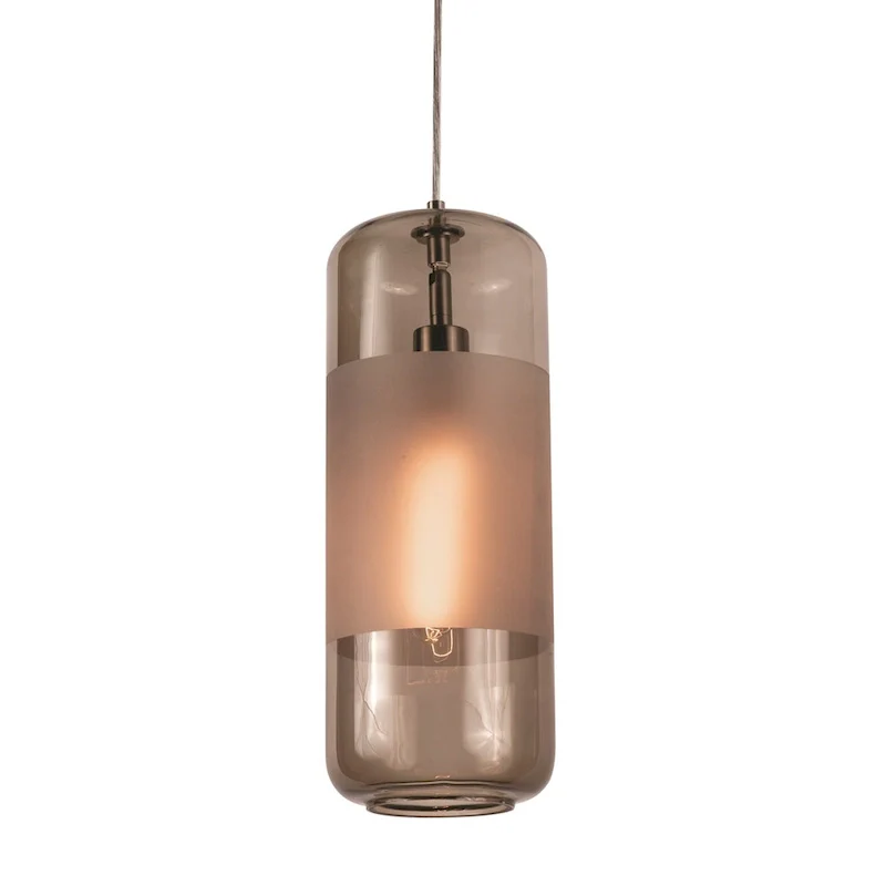 AFX Hermosa 1-light Satin Nickel 4000K LED Pendant