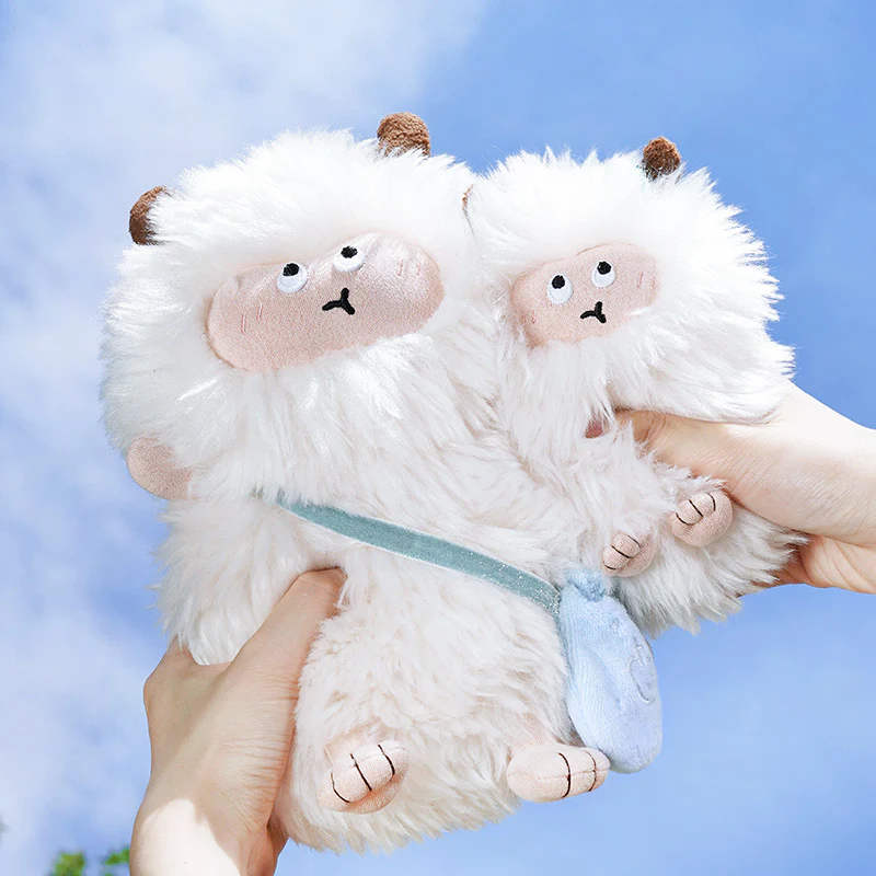 Glee Beanx  – Chubby Series Keycharm - Gulu the Fuzzy Monster 13cm