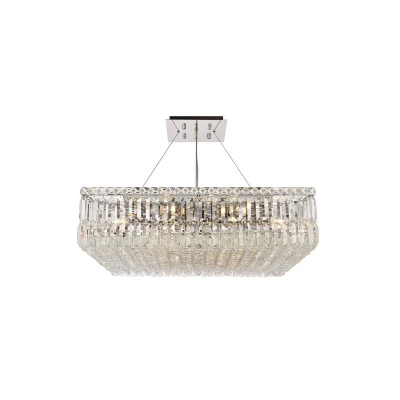 Maine 12 Light Chandelier - 28 Inch