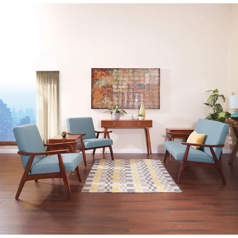 Carson Carrington Karkkila Mid-century Arm Chair