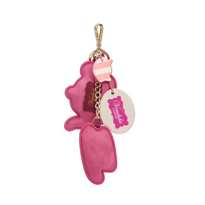Vendula Perfectly Pink Afternoon Tea Bus Key Charm