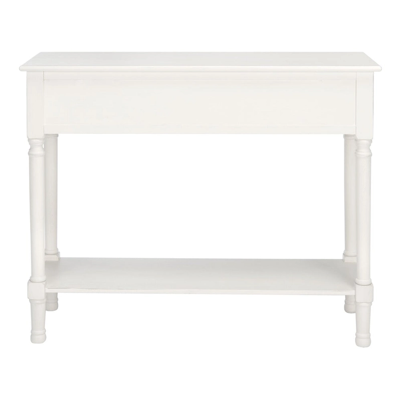 SAFAVIEH Leonia 2-Drawer Console Table - 35.5 W x 13 L x 29.5 H - 36Wx13Dx30H