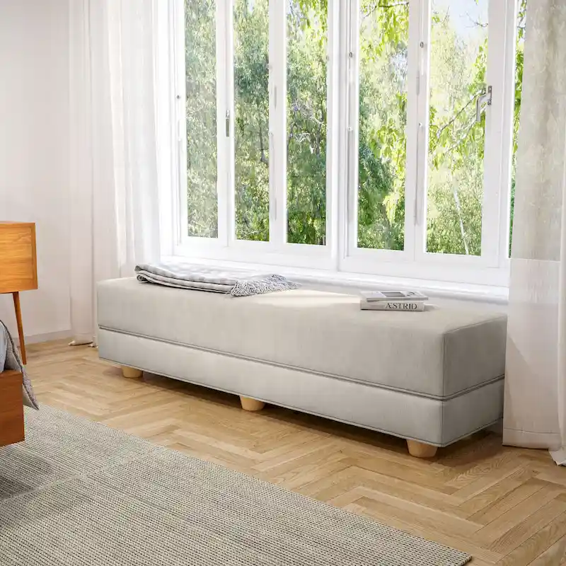 Copper Grove Steenwijk Convertible Twin Bed Bench Sleeper