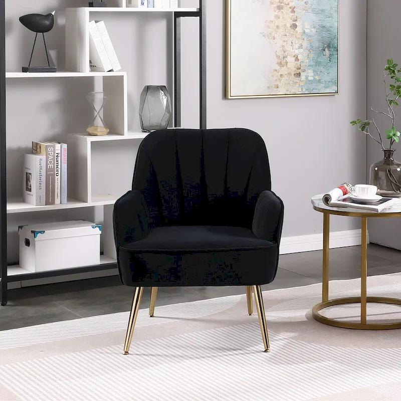 Modern Mid Century Chair Armchair for Living Room Bedroom