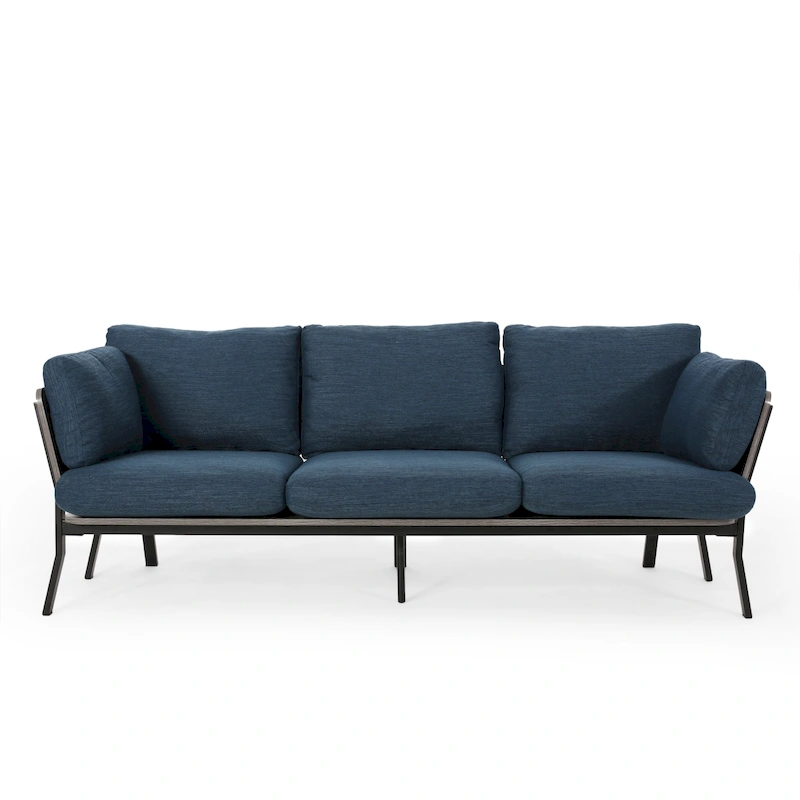 Carvel Mid-century Modern 3-seater Sofa by Christopher Knight Home