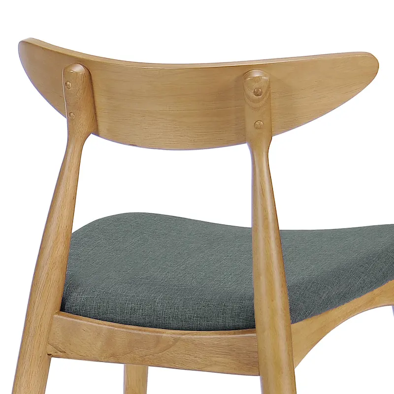 Barron Mid-Century Modern Dining Chairs (Set of 2) by Christopher Knight Home - 22.50 W x 19.75 L x 28.75 H