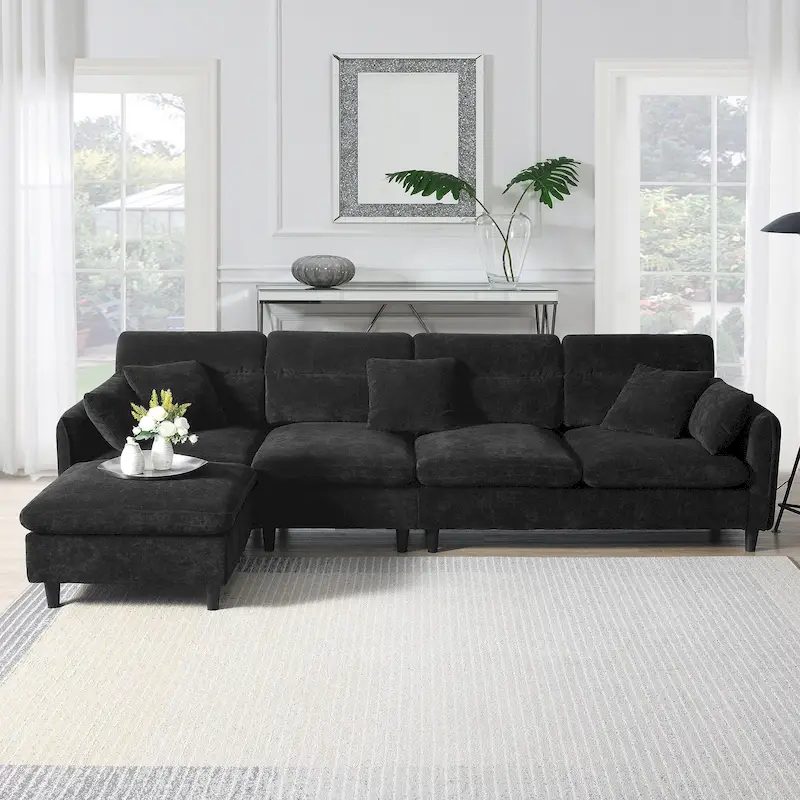 Modern Convertible Sectional Sofa