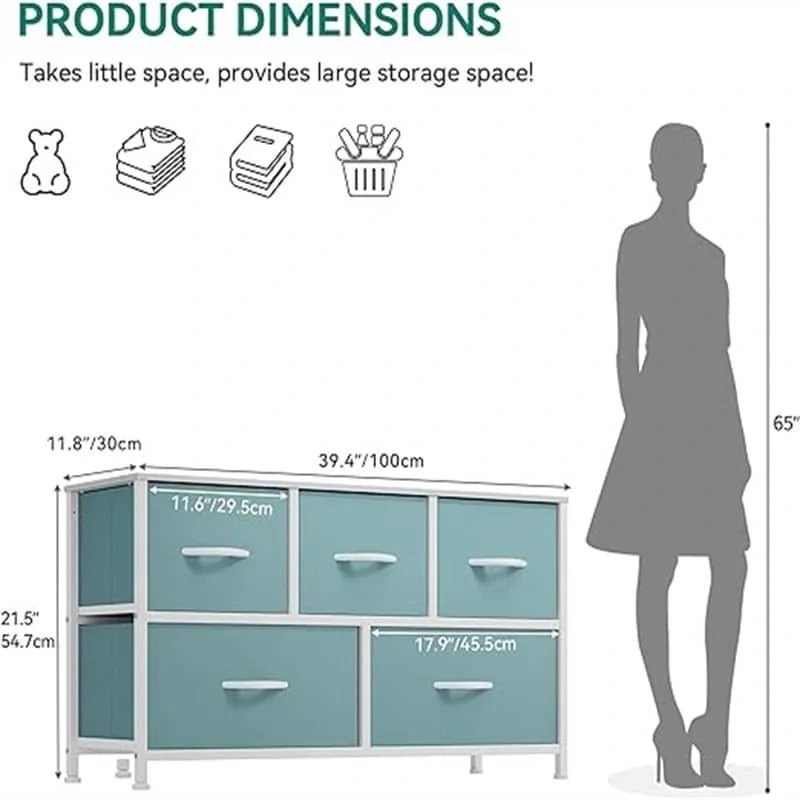 Wide Chest of Drawers