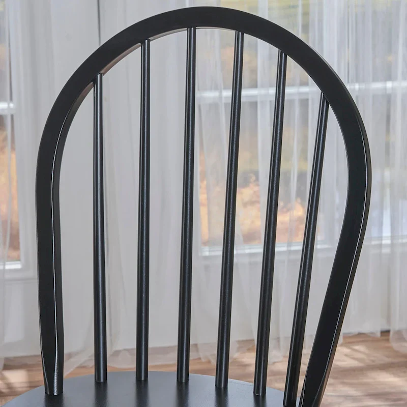 Declan Farmhouse High Back Spindle Dining Chairs (Set of 2) by Christopher Knight Home - 36H