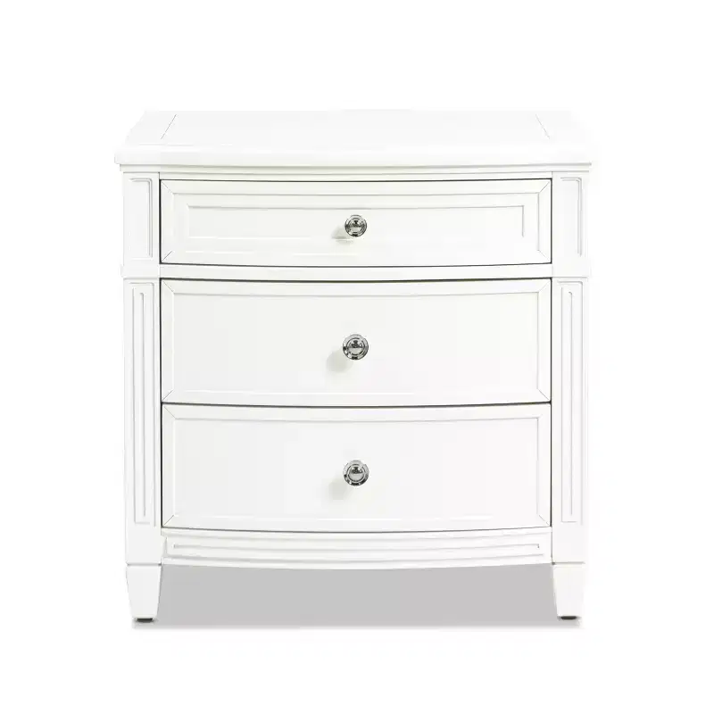 JTH LUXE Dauphin Gold Accent End Table