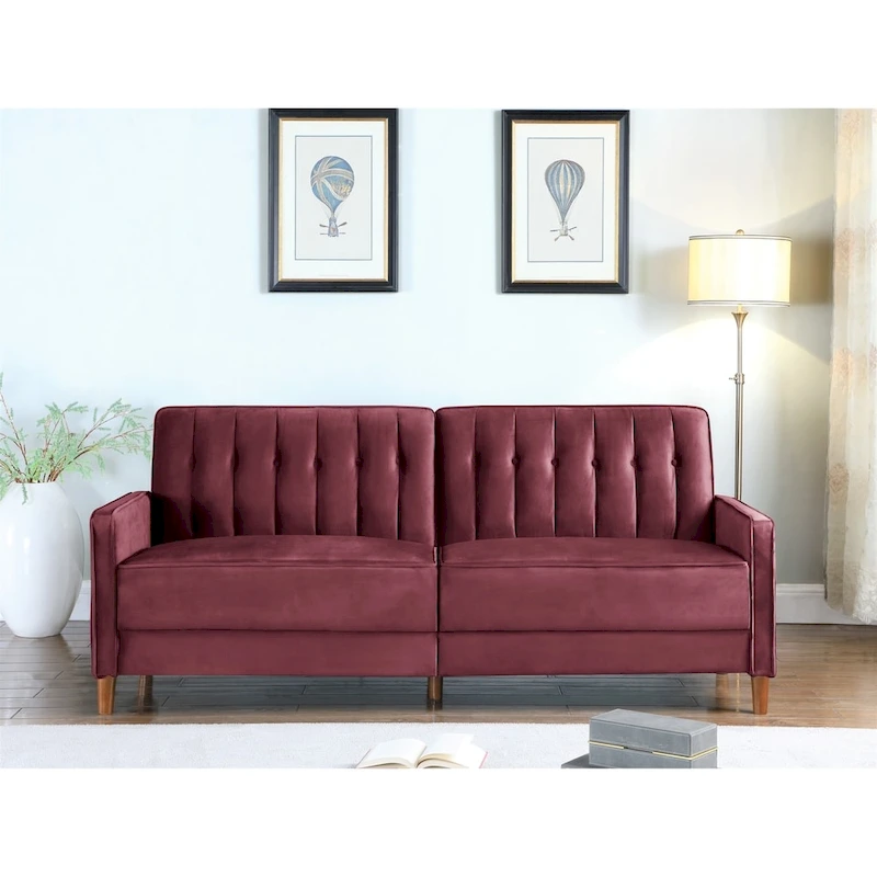 Mills Convertible Sleeper Sofa Bed