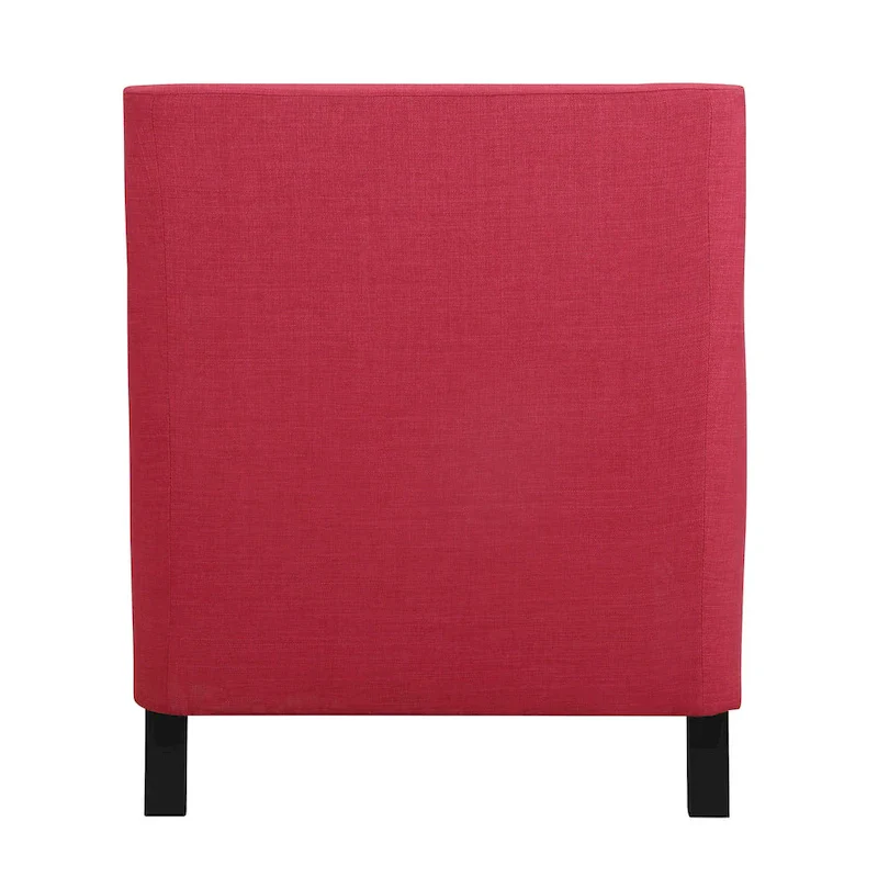 Erica Accent Armchair with Chrome Nailhead Trim