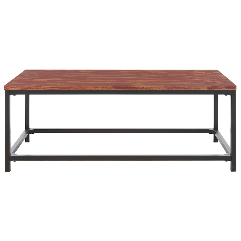 SAFAVIEH Aino Reclamined Wood Finish Coffee Table - 48