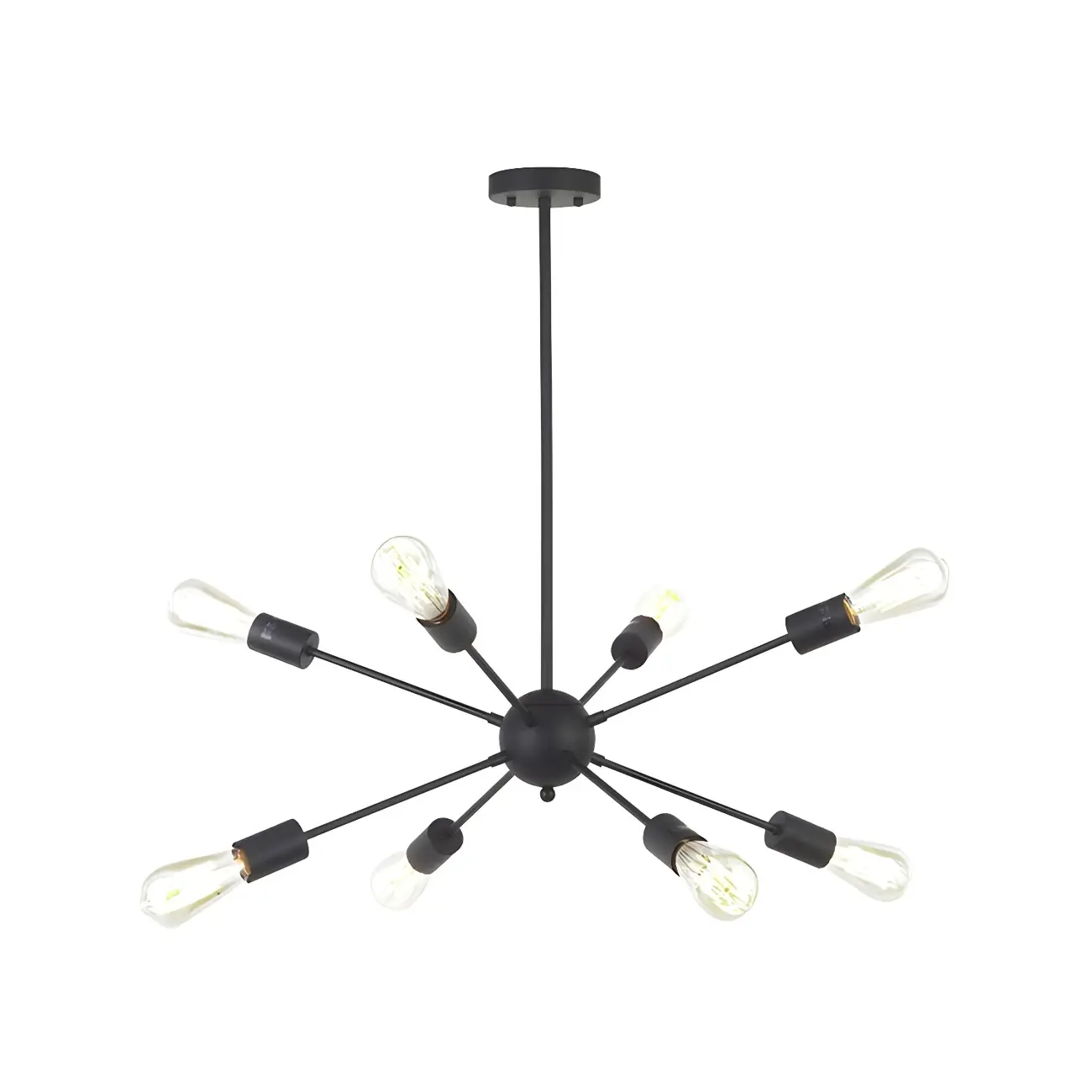 Modern LED Gold Globe Sputnik Chandelier