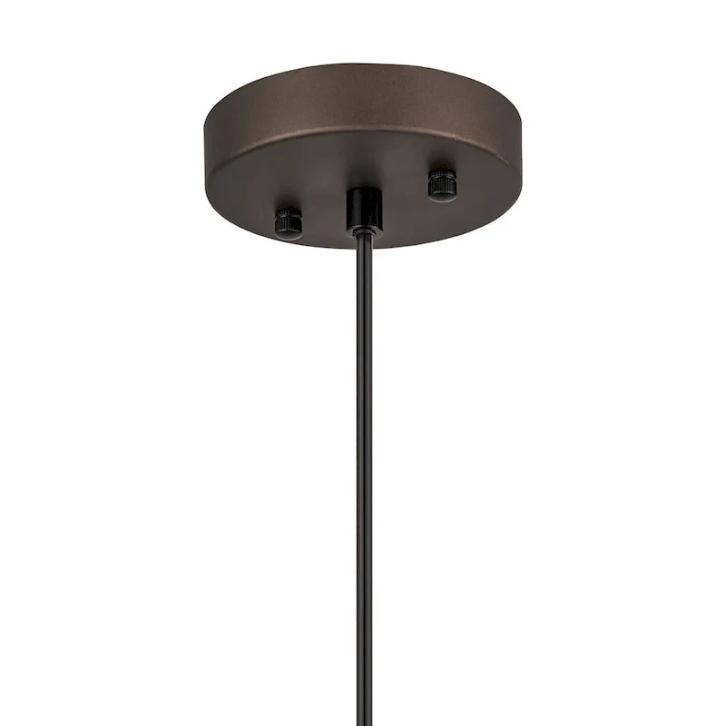 1-light Antique Silver Metal Industrial Farmhouse Dome Pendant Light - 17.7 in.