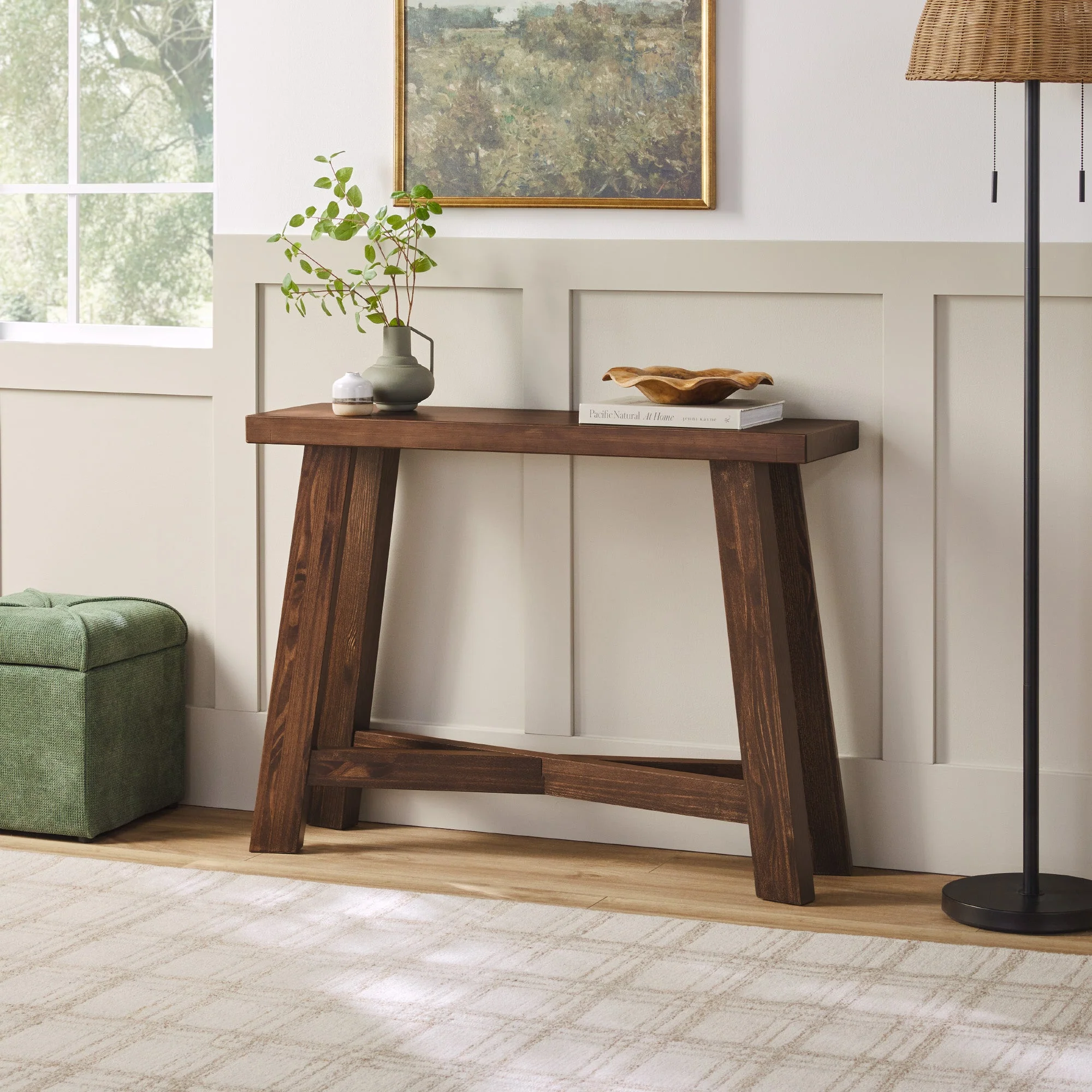 Colt Modern Farmhouse Easy Assembly 40 Entry Table