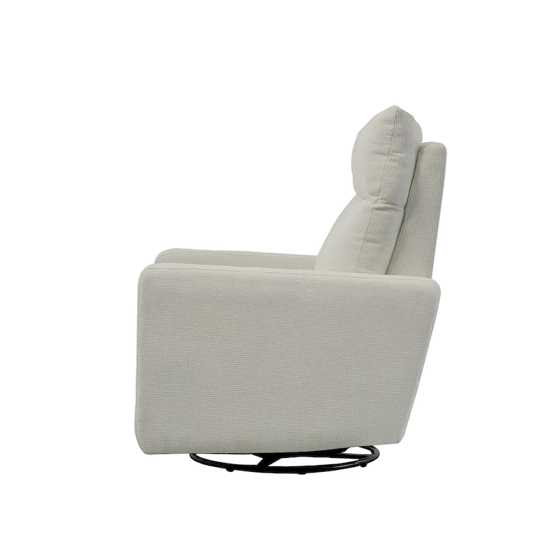 Olmas 33.5 W Power Swivel Glider Recliner with USB Charger