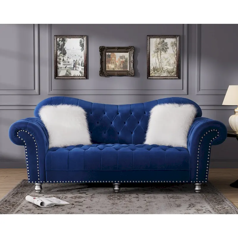 Luxury Classic America Chesterfield Tufted Back Sofa