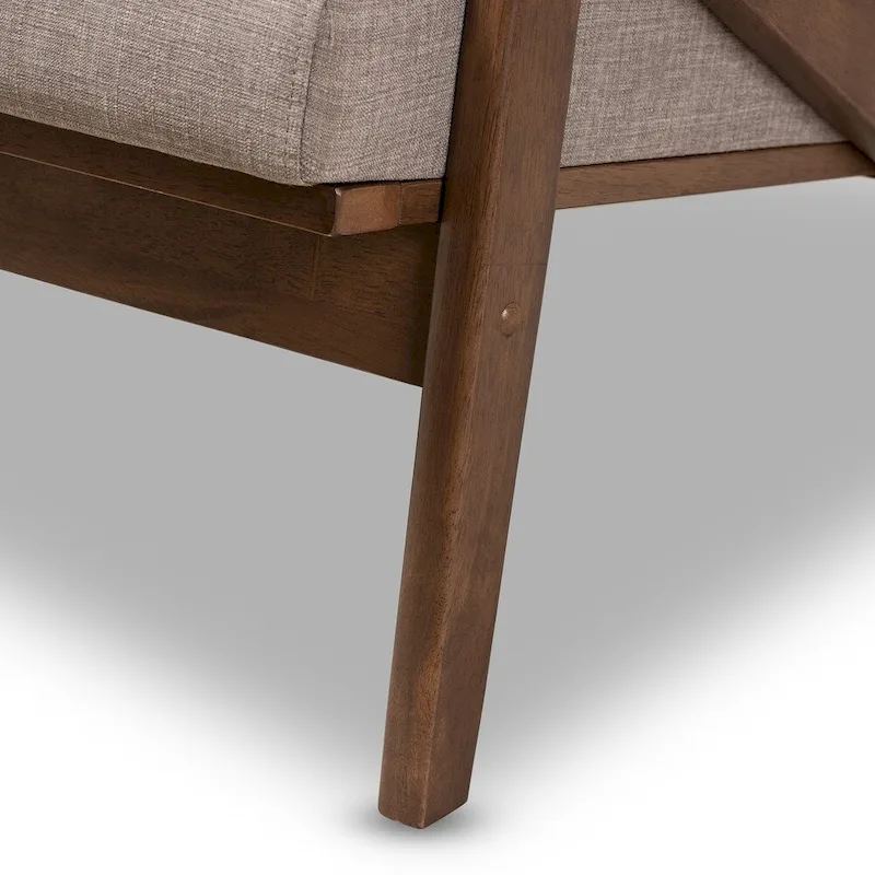 Mid-Century Loveseat by Baxton Studio