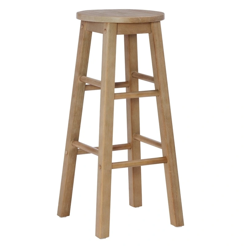 Basic Stationary Backless Bar Stool