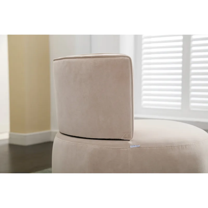 360 Degree Swivel Cuddle Barrel Accent Chair