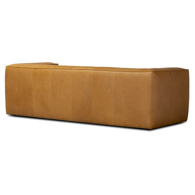 Poly & Bark Capa 92 Sofa - Full Grain Genuine Italian Leather