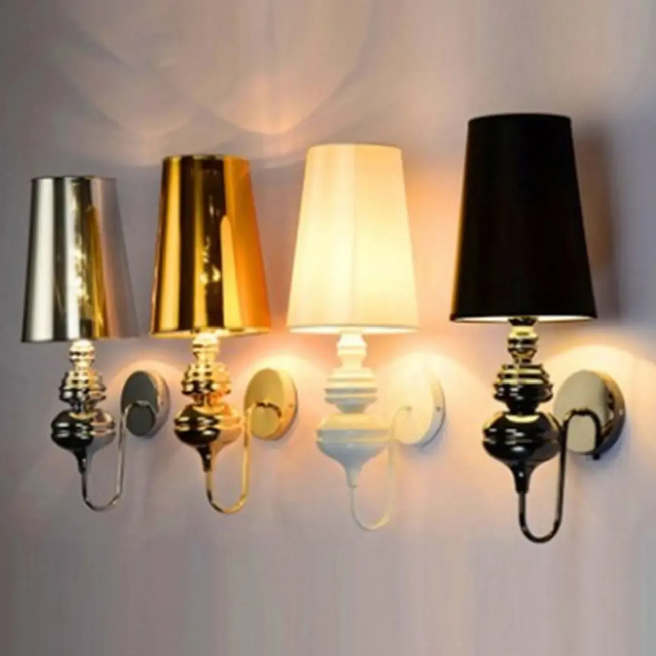 Modern Metal Cylinder Shade Wall Sconce
