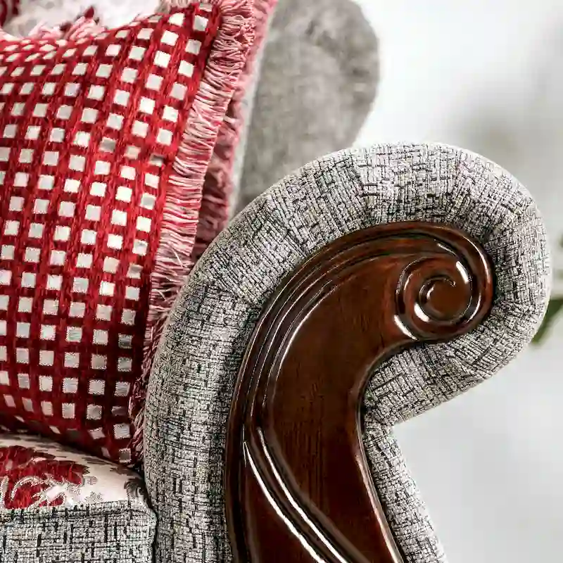 Mansuri Traditional Chenille Rolled Arms 2-Piece Sofa Set by Gracewood Hollow