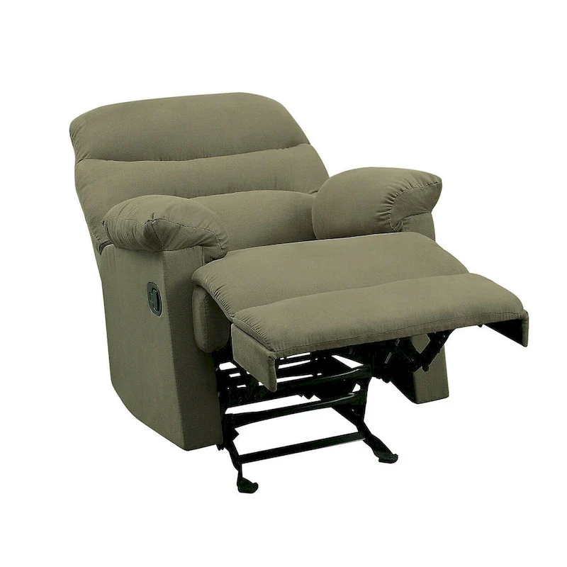 Pillow Top Arms Recliner with Tufted Back