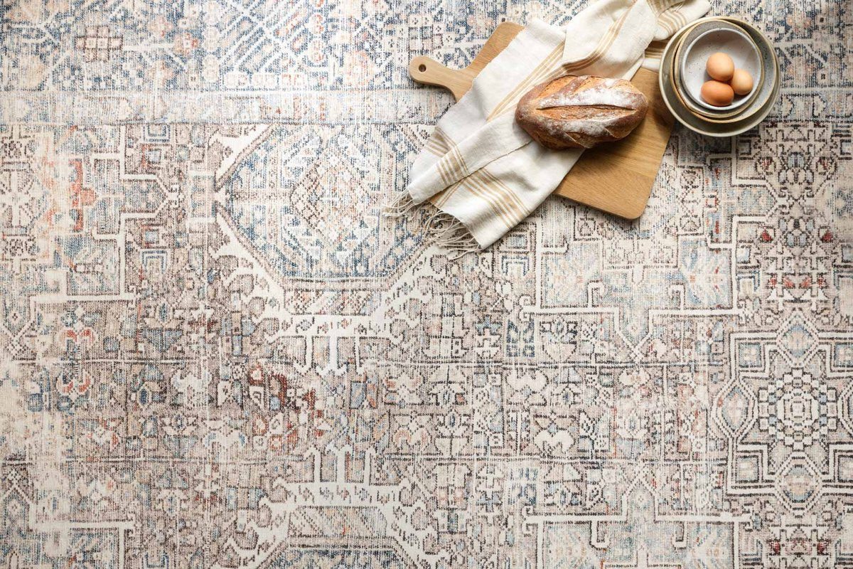 Jules Natural/Ocean Rug