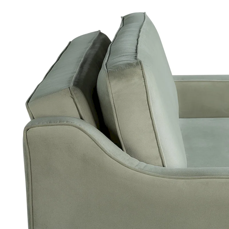 Serta Delaney Convertible Loveseat
