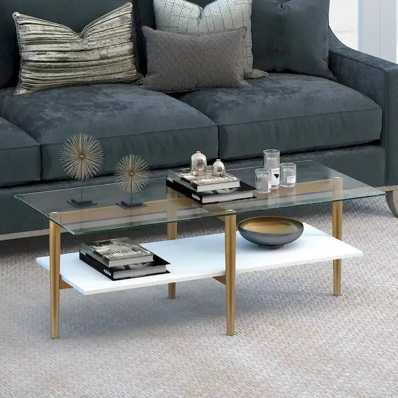 Otto Mid-Century Glam Coffee Table