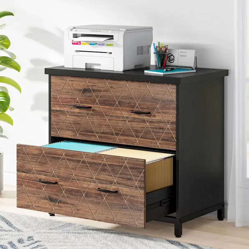 2-Drawer File Cabinet, Lateral Filing Cabinet, Office File Cabinet