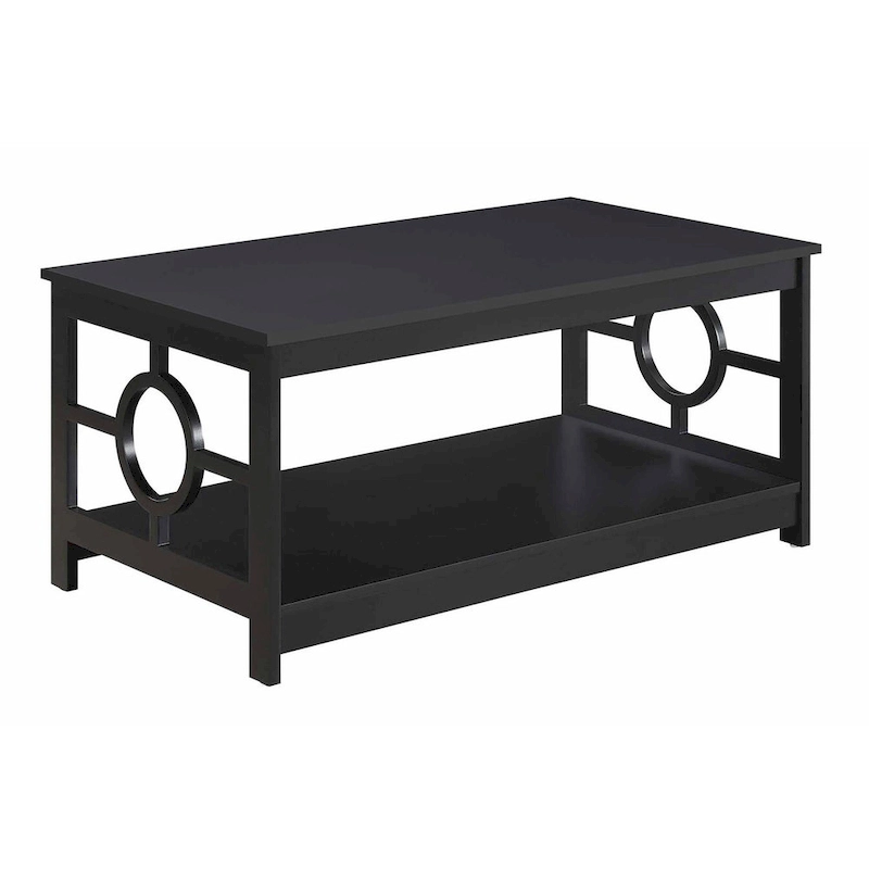 Convenience Concepts Ring Coffee Table with Shelf