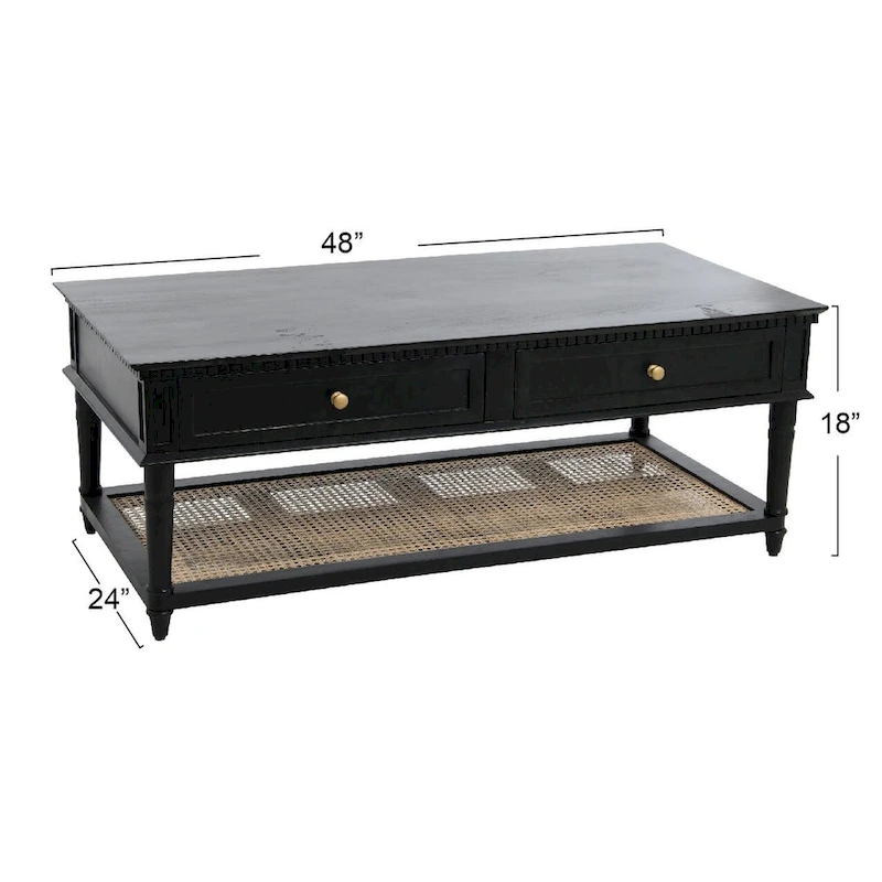 Acacia Wood Coffee Table