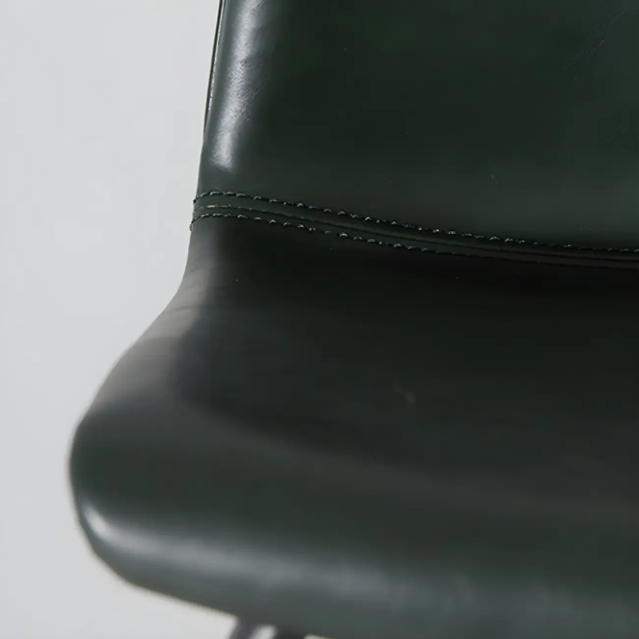 Brown Saddle Metal Frame Leather Counter Stools with Backs