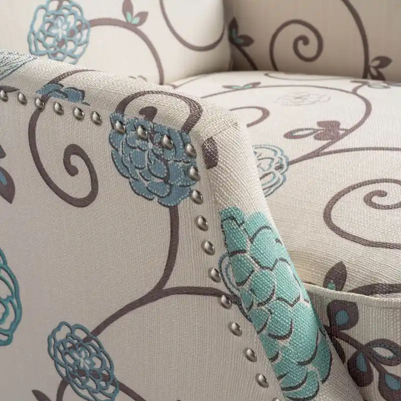 Wescott Wingback Pushback Recliner by Christopher Knight Home