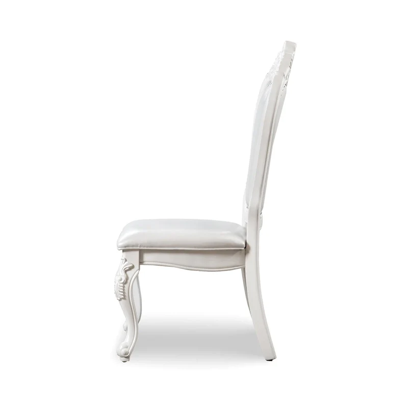 Furniture of America Eugene Traditional Solid Wood 7-Piece Expandable Dining Table Set