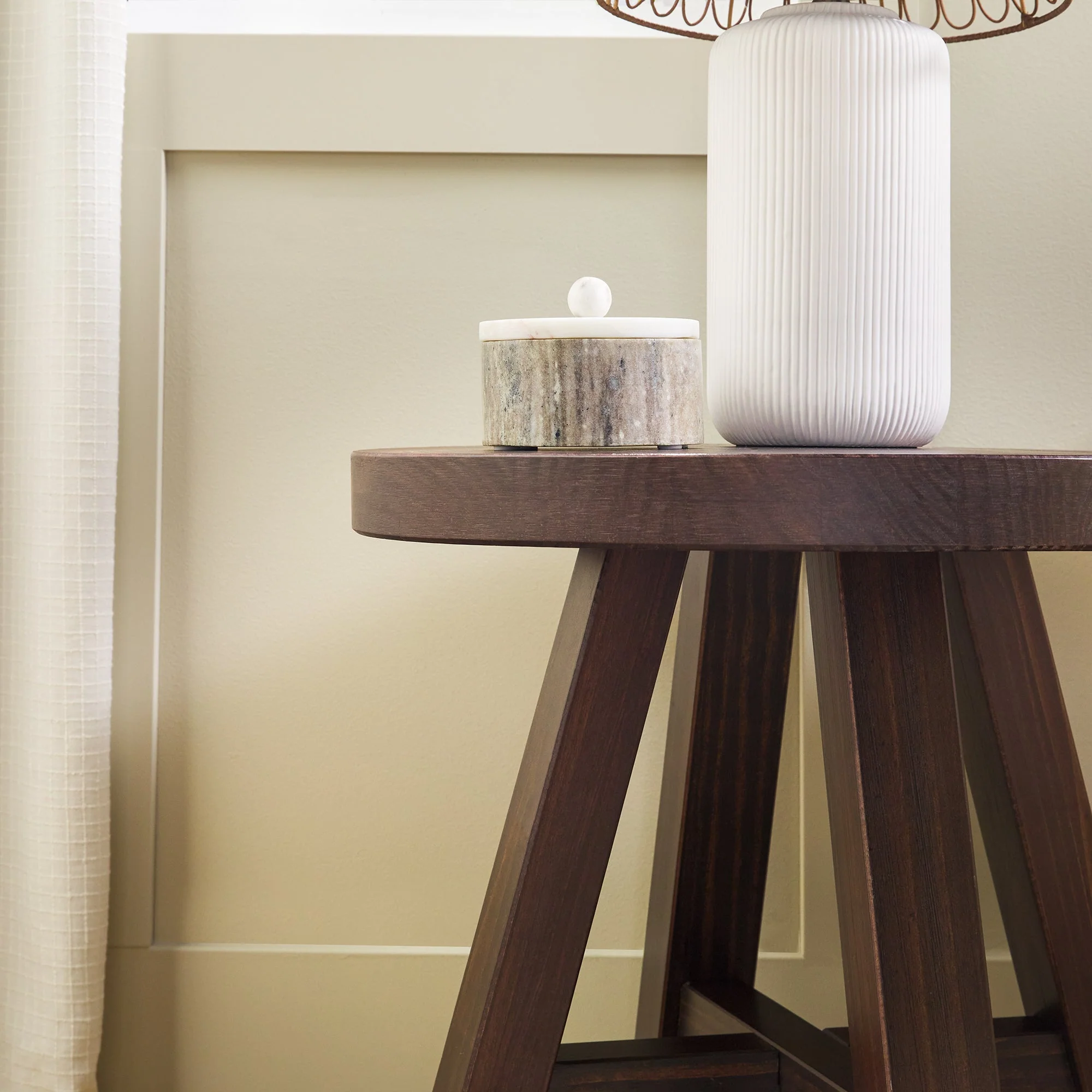 Colt Modern Farmhouse Easy Assembly 18 Side Table