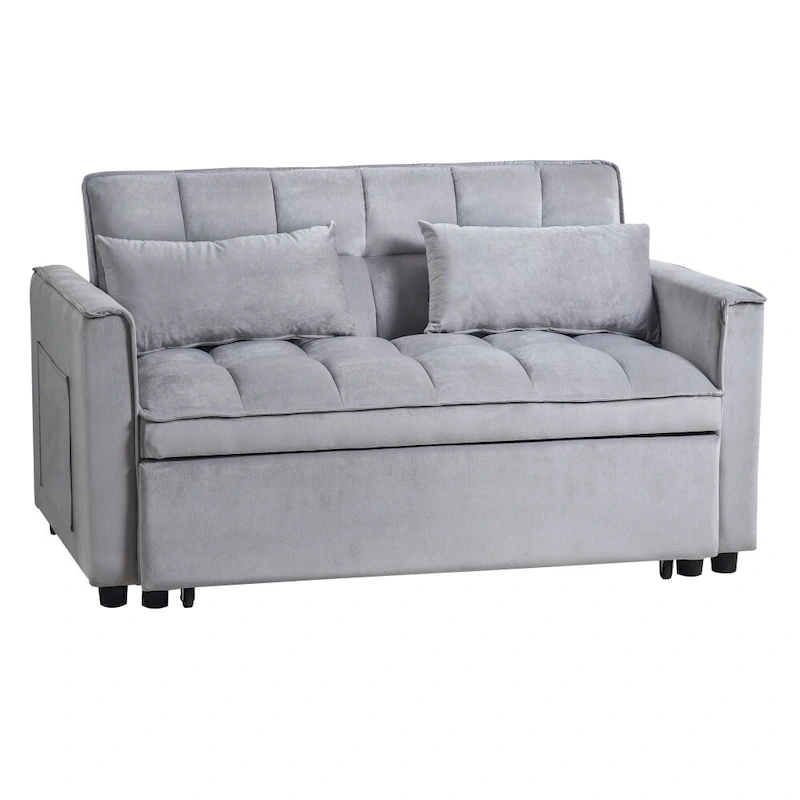 Convertible Sleeper Sofa Bed, Modern Pull Out Couch Bed