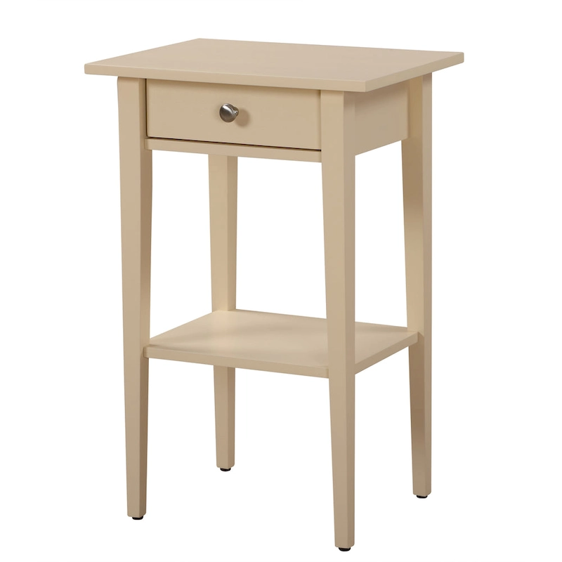 Dalton 1-drawer and Shelf Wooden Nightstand