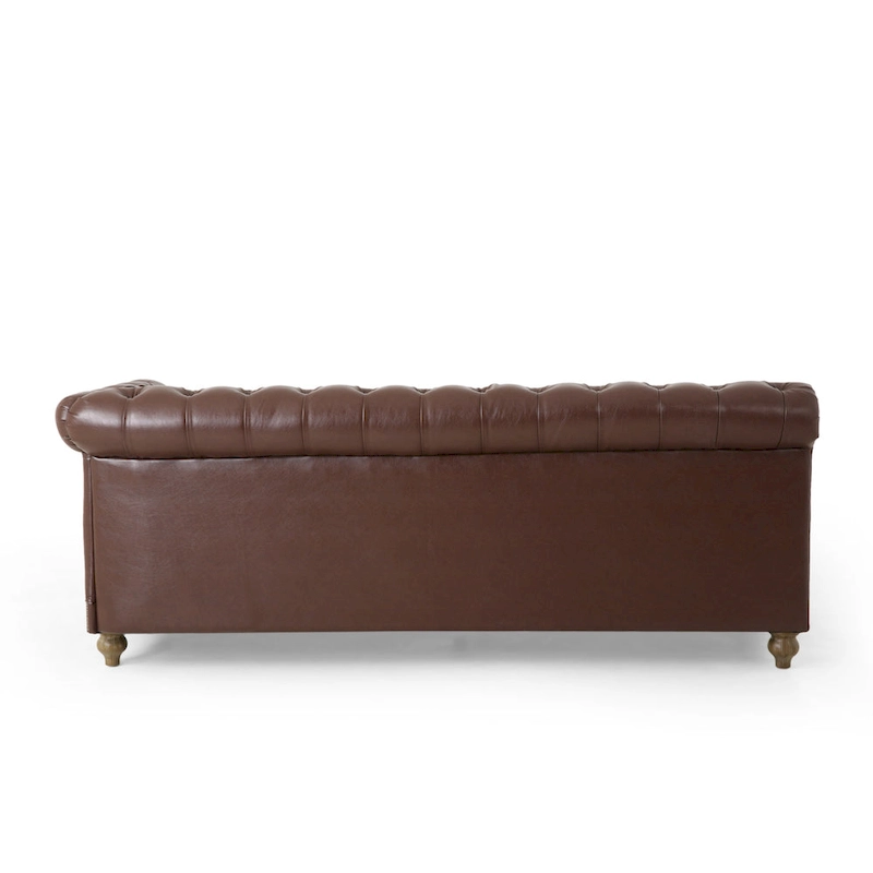 Castalia Chesterfield Tufted 7-seat Sectional Sofa by Christopher Knight Home - 114.00 L x 70.00 W x 31.50 H