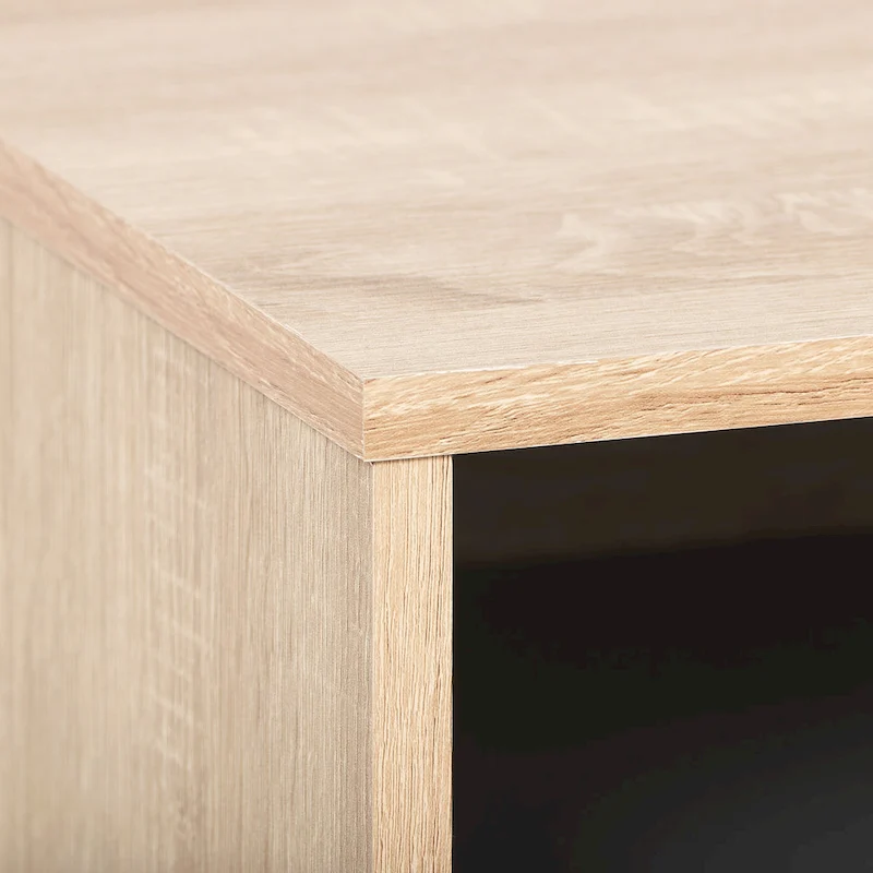 Cole TV Bench with Open Shelves, TVs up to 85 - N/A