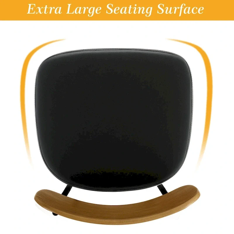 26-Inch Upholstered Swivel Counter Height Bar Stools - 36.4 H x 17.1 W x 20 D