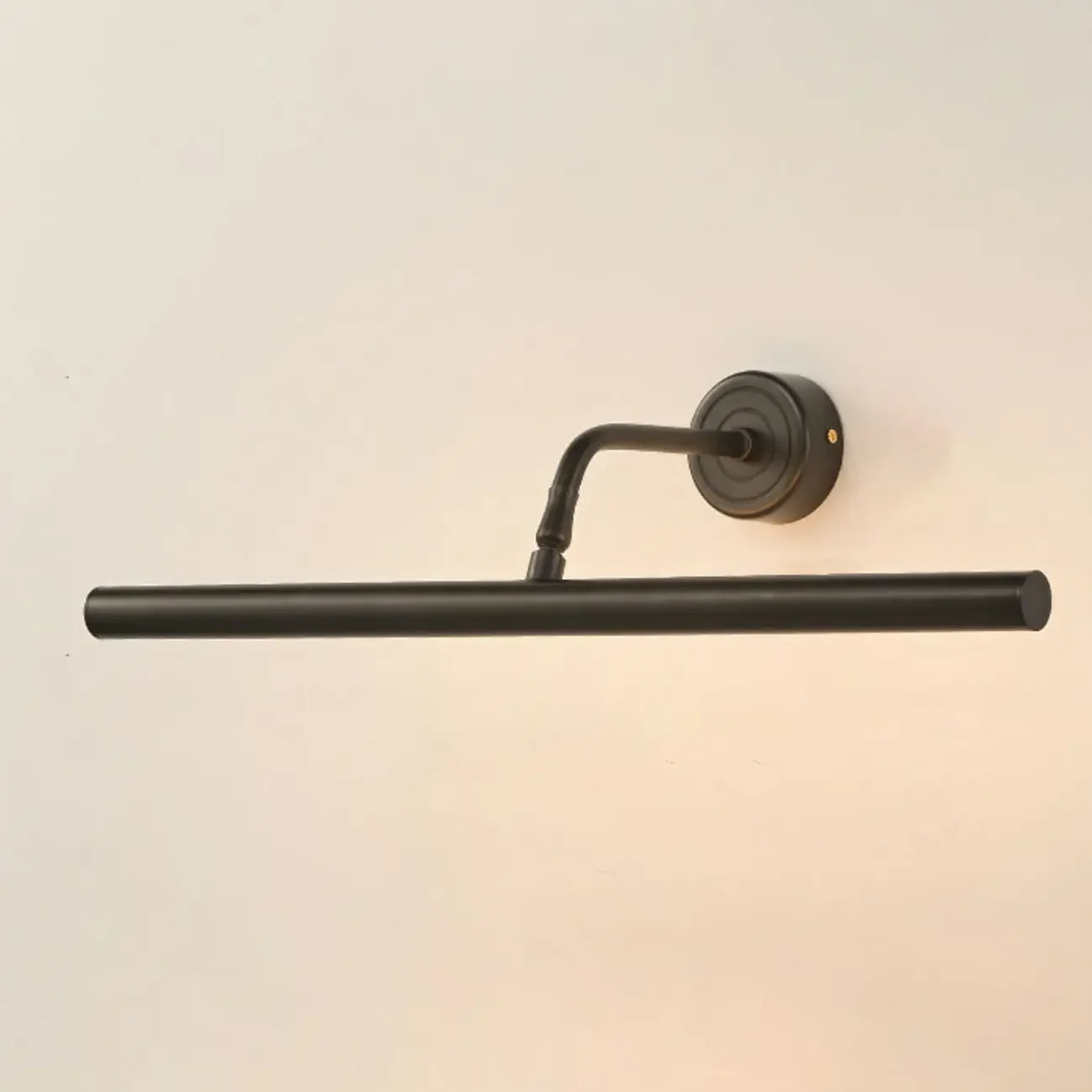 Modern Black Metal LED Bathroom Vanity Light Tube Shade